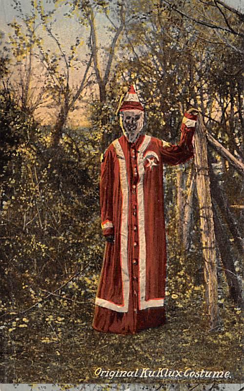 Original Ku Klux Klan Costume 1890's Costume, Found in house in Pulaski,  Tenn