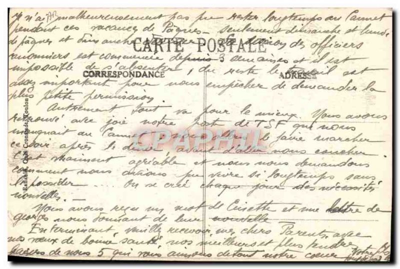 Old Postcard Illustrator Gervese Our sailors Fourrier