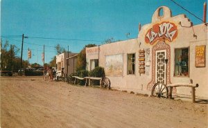 Mesilla New Mexico La Joya 1960s #598 Schaaf Postcard automobiles 21-9067