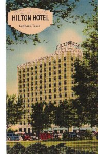 Postcard Hilton Hotel Lubbock Texas