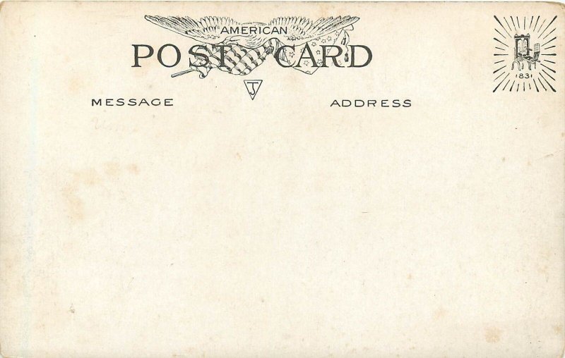 c1910 Printed Postcard; Carnegie? Memorial Library, Rye NH Rockingham County