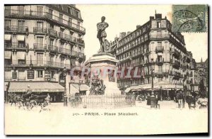 Old Postcard Paris Place Maubert