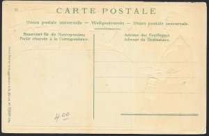 SWITZERLAND Stamps on Postcard Mailman Unused c1910s