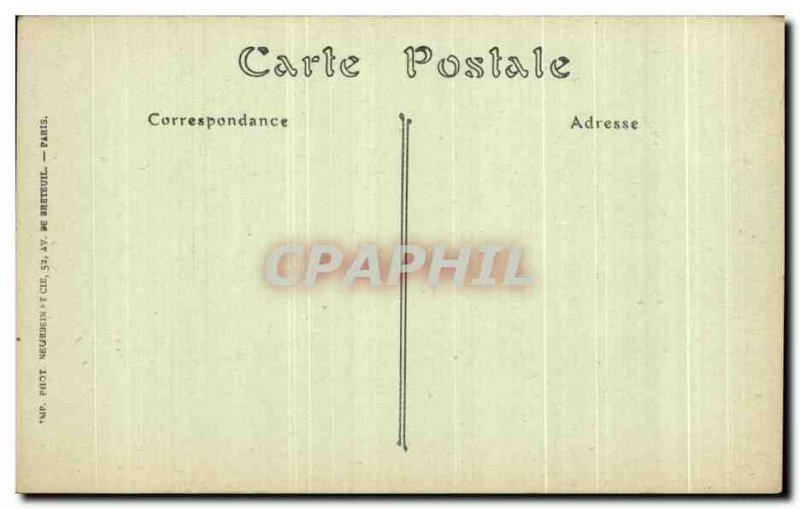 Old Postcard Moret L & # 39Eglise Notre Dame