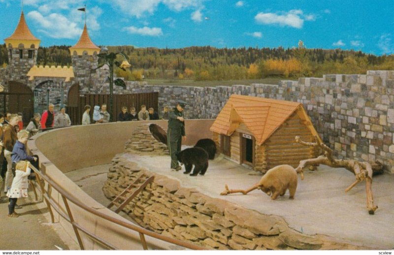 EDMONTON, Alberta, Canada, 1950-60s; Storyland Valley zoo