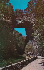 Natural Bridge VA, Virginia - 215 Foot Limestone Arch - pm 1975