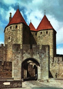 Entrée de la cite de Carcassonne,Carcassonne,Spain
