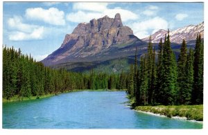 Mount Eisenhower, Bow River, Canadian Rockies, Banff National Park, Alberta