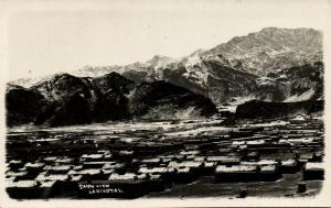 pakistan, LANDI KOTAL, LANDIKOTAL, Snow View (1920s) RPPC