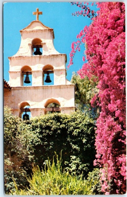 3dRose Gartenflagge San Diego Mission Bell Tower - 30,5 X 45,7 Cm Für Terrasse Und Garten