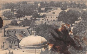 Put in Bay Ohio Business District Birds Eye View Vintage Postcard AA84088