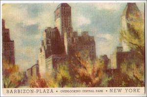 NY - New York City. Barbizon Plaza