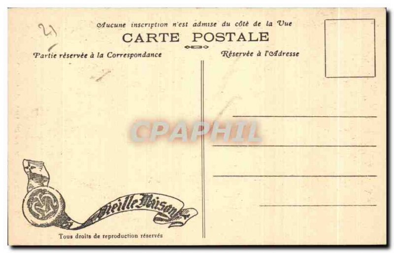 Old Postcard Dinan Gate Jersual (North side)