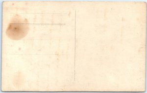 c1910s Cologne Germany RPPC Flooded Rhine River German Ring Aerial Downtown A348