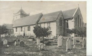 Sussex Postcard - Bexhill on Sea - Parish Church - Ref ZZ4067