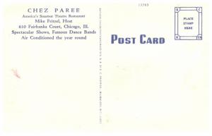 Illinois Chicago , Chez Paree Restaurant , Lobby and Foyer