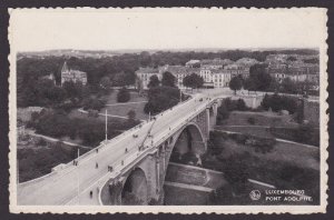 LUXEMBOURG, Postcard, Luxembourg, Pont Adolphe, RPPC