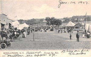 Orange County Fair, before 1906, undivided back  Middletown, New York 