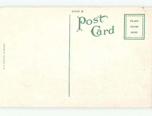 Unused Divided-Back CONTINENTAL HOTEL Washington DC u9834