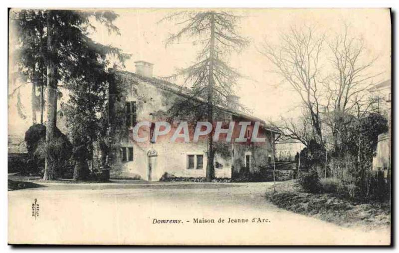 Postcard Old Domremy Maison de Jeanne d'Arc