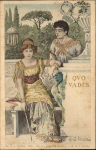 Art Nouveau Roman Greco Men Women GG BRUNO 1900 #2/10 in Set QUO VADIS PC