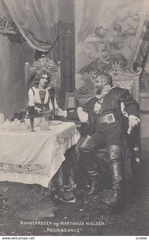 Anna Larson og Martinius Nielson i. RENAISSANCE , 1900-10s