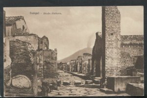 Italy Postcard - Pompei - Strada Stabiana      RS12604