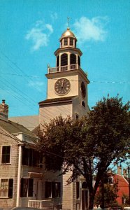 Massachusetts Nantucket The Town Clock