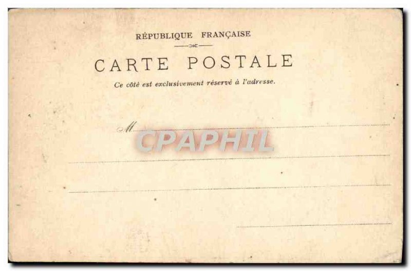 Old Postcard Paris Exhibition of 1900 power Pavilions