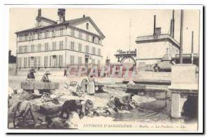 Surroundings of & # 39Angouleme Old Postcard Lane Foundry TOP