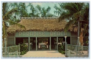 Nassau in the Bahamas Postcard Arrival Dock Entrane Paradise Beach 1964