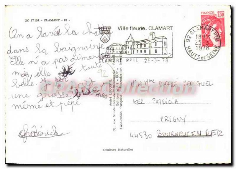 Postcard Modern Petit Clamart Industrial Zone