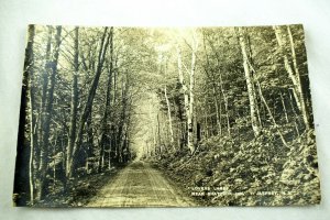 Circa 1910 RPPC Lover's Lane Near Shattuck Inn, Jaffrey, NH Vintage Postcard P33