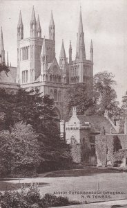 England Peterborough The Cathedral The Northwest Towers