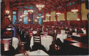 Yosemite National Park California The Ahwahnee Hotel Dining Room Postcard C154