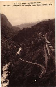 CPA  G.D'O.- L'Auvergne - Thiers -Gorges de la Durolle vers Cháteau-...(244438)