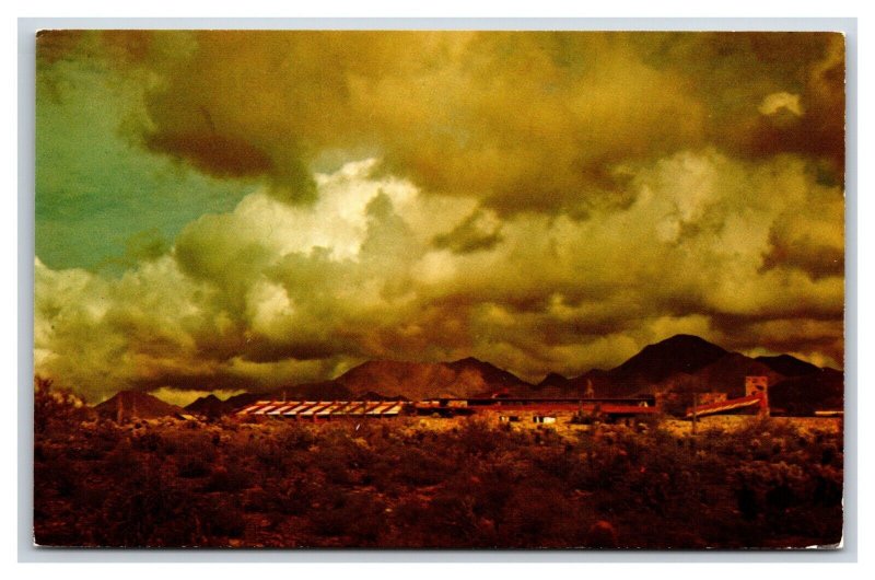 Frank Lloyd Wright School Of Architecture Scottsdale AZ UNP Chrome Postcard I19