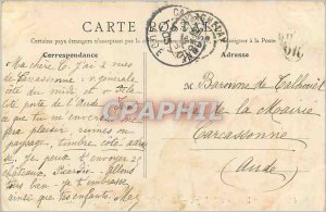 Old Postcard Verpillieres surroundings Roye Old Chateau Templar