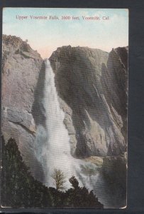 America Postcard - Upper Yosemite Falls, 1600 Feet, Yosemite, California  T9749