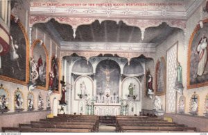 PORTLAND, Oregon, 1900-10s; Interior, Chapel, Monastery of the Precious Blood...