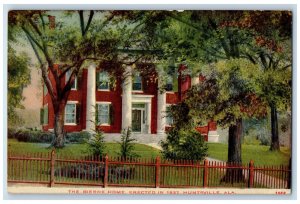 c1910 The Bierne Home Huntsville Alabama AL SH Kress & Co Antique Postcard