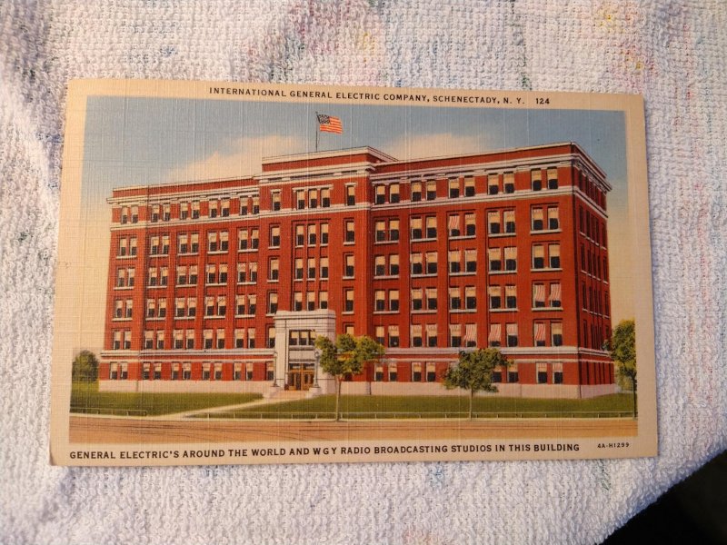 1940's International General Electric Co. Schenectady, New Jersey Postcard