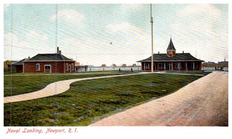 Rhode Island  Newport US Naval Training Station , Naval Landing