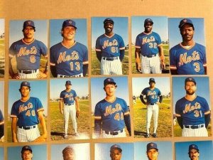 40 Postcards - 1984 New York METS Foster, Beane,Hernandez, Gooden, Strawberry