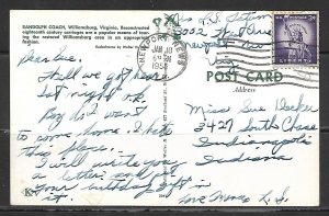 Virginia, Williamsburg - Randoph Coach - [VA-428]