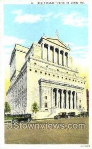 New Masonic Temple in St. Louis, Missouri