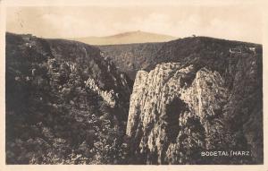 BG34417 bodetal harz   real photo germany