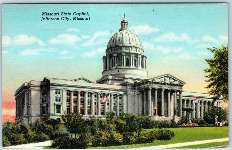 1943 Jefferson City MO Missouri State Capitol Roman Greek Tracy & Swartwout A251