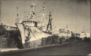 Guam Boat Ship TONG WHA Pusan Korea c1990s Postcard