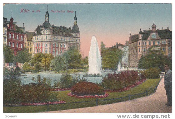 KOLN, North Rine-Westphalia, Germany, 1900-1910's; Deutscher Ring